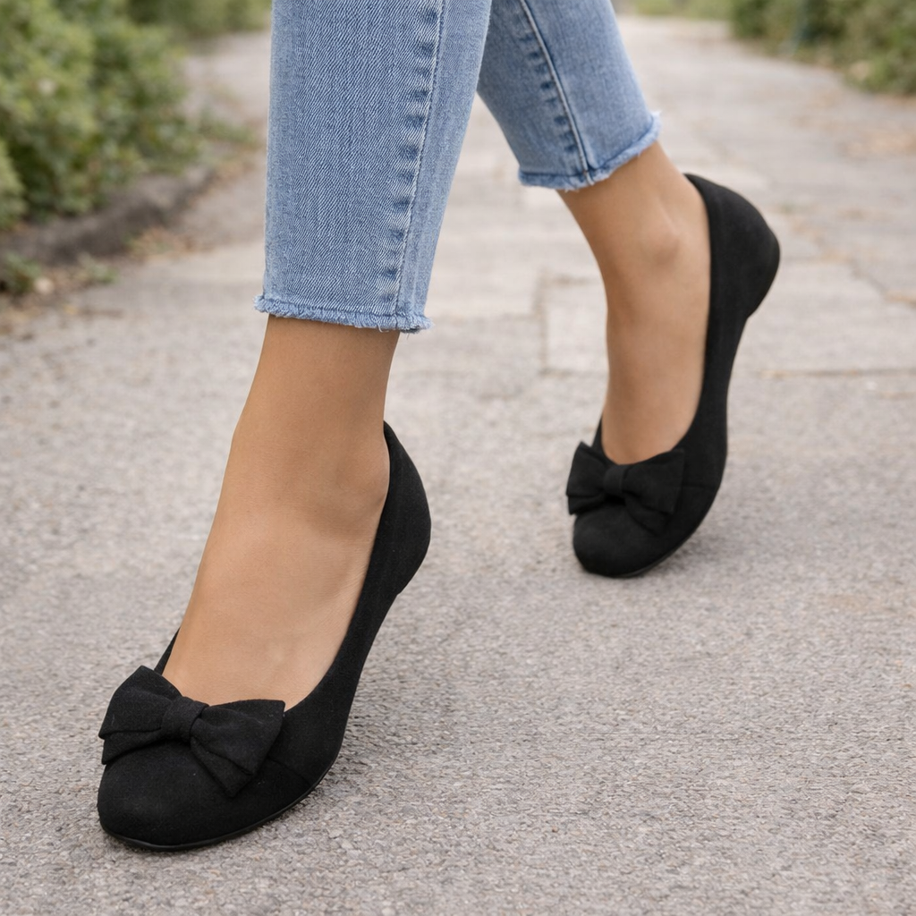 Ballerines pour femmes confort orthopédique soutien rembourré