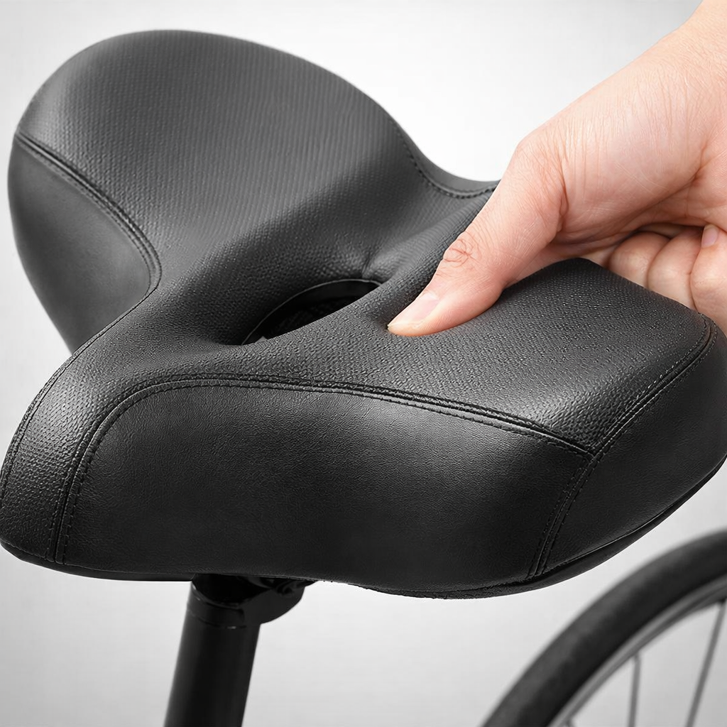 Selle de Vélo | Confortable, Ergonomique | Extra Large, Respirante