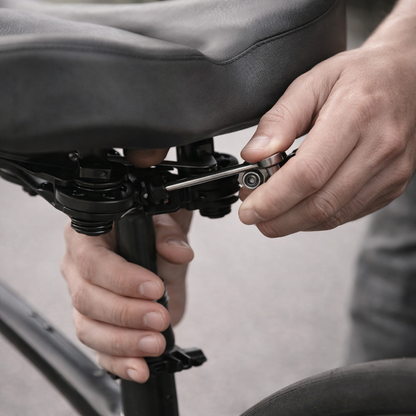 Selle de Vélo | Confortable, Ergonomique | Extra Large, Respirante