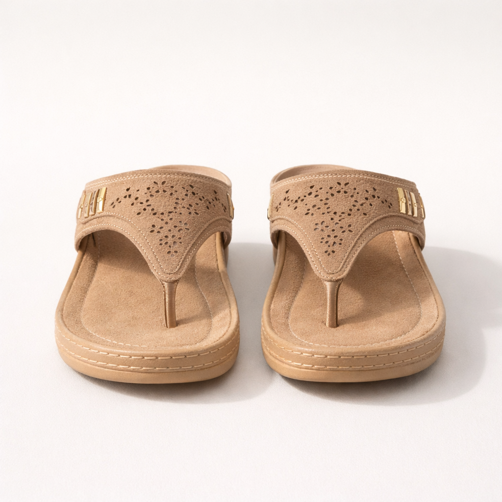 Sandales Compensées Femme | Tong | Semelle Confortable et Ergonomique