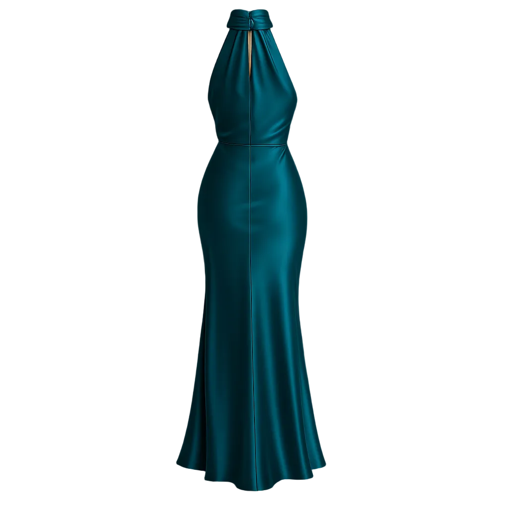 Robe Midi | Design Drapé | Idéale pour les Occasions Spéciales