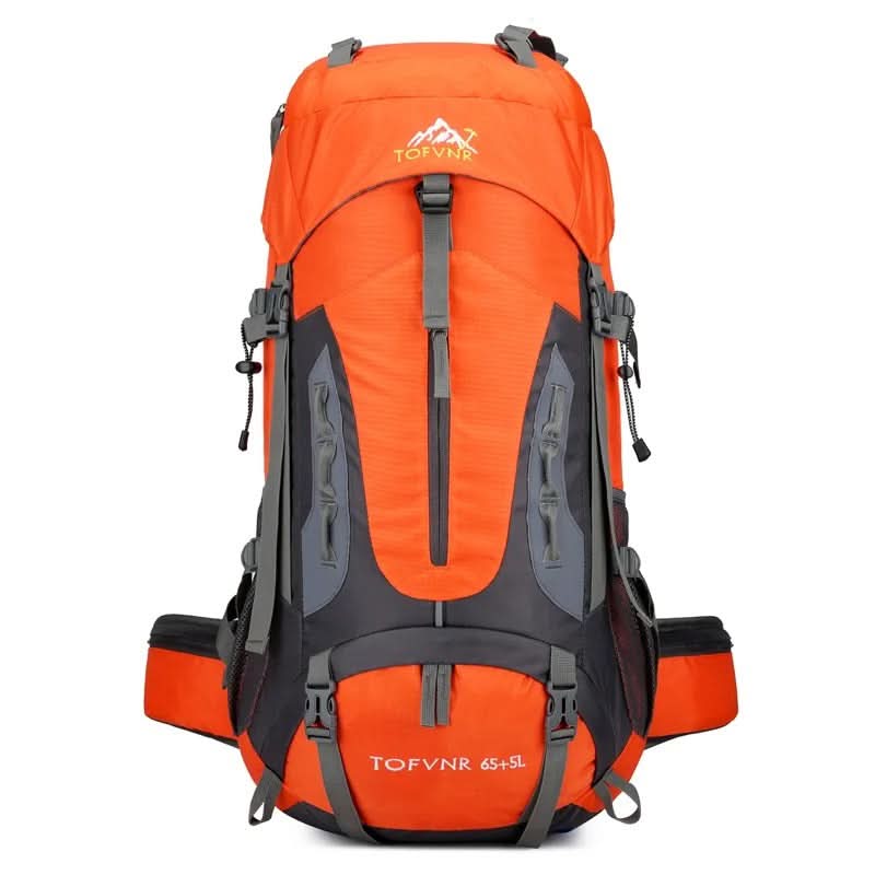 Sac à dos de randonnée 60L | Imperméable, ajustable | Pour la randonnée et les aventures