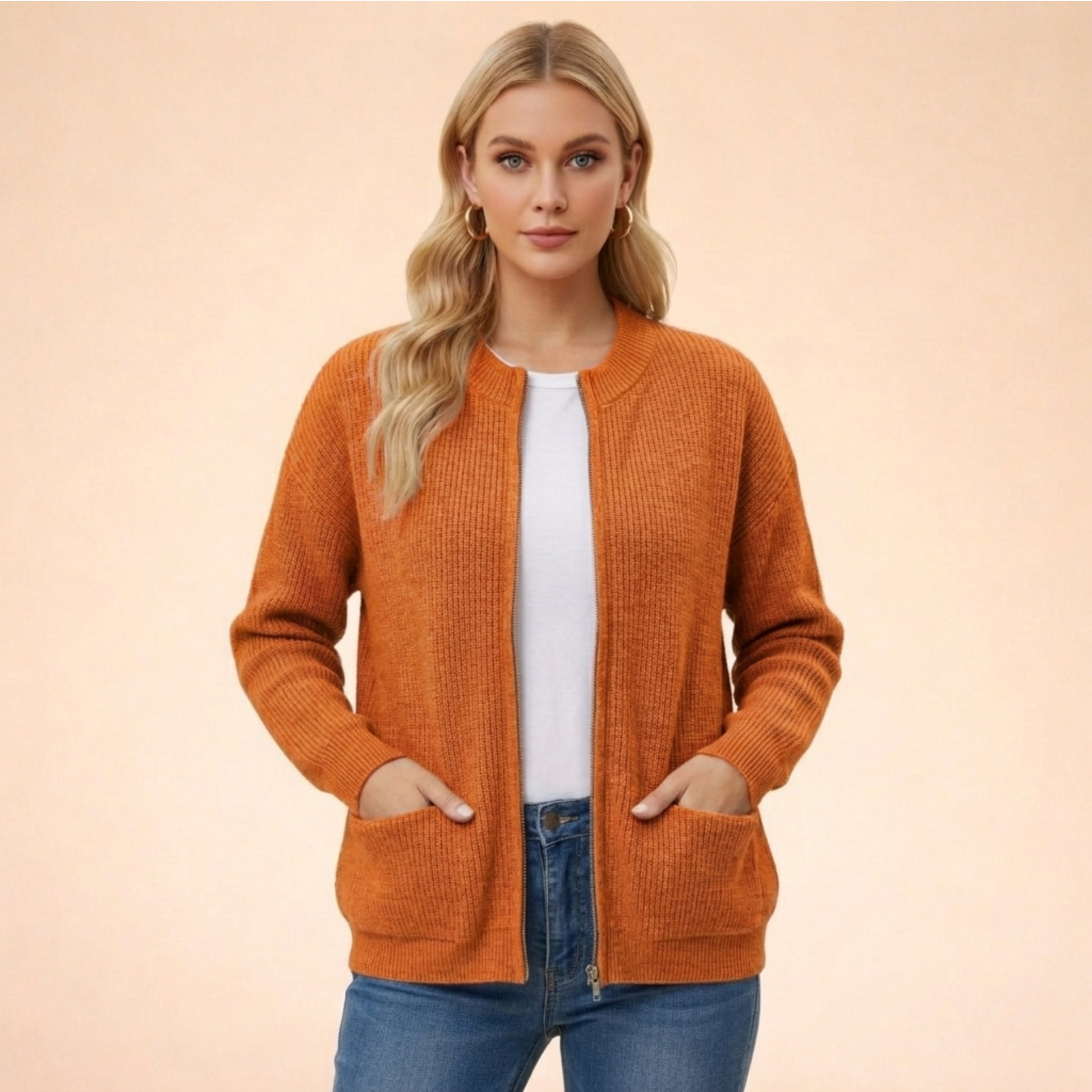 Cardigan tricot | Doux et élégant | Confort intemporel