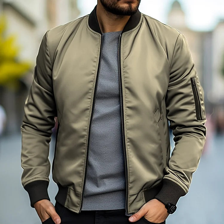 Veste Bomber Harold - Légère - Élégante - Confortable - Style Moderne