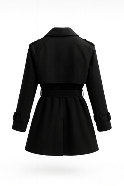 Veste de Transition Femme | Coupe Courte, Ceinture Ajustable