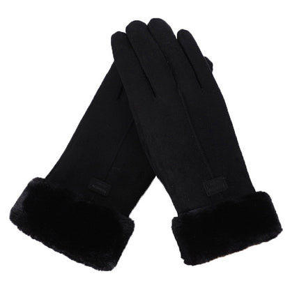 Gants hiver femme maille tactile | Imperméables isolés thermiques