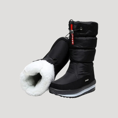 Bottes femme hiver imperméables isolées antidérapantes pour grand froid