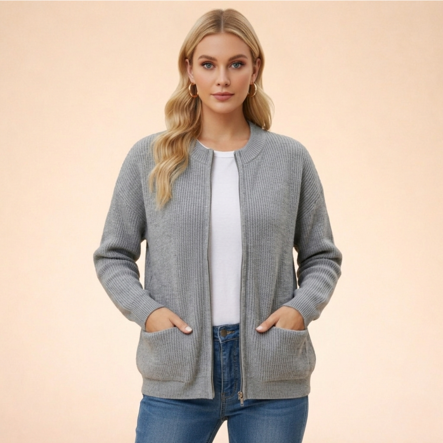 Cardigan tricot | Doux et élégant | Confort intemporel