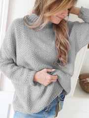 Pull Turtleneck Bouclé Confort Et Élégance – Style Chic et Chaleur Optimale pour vous