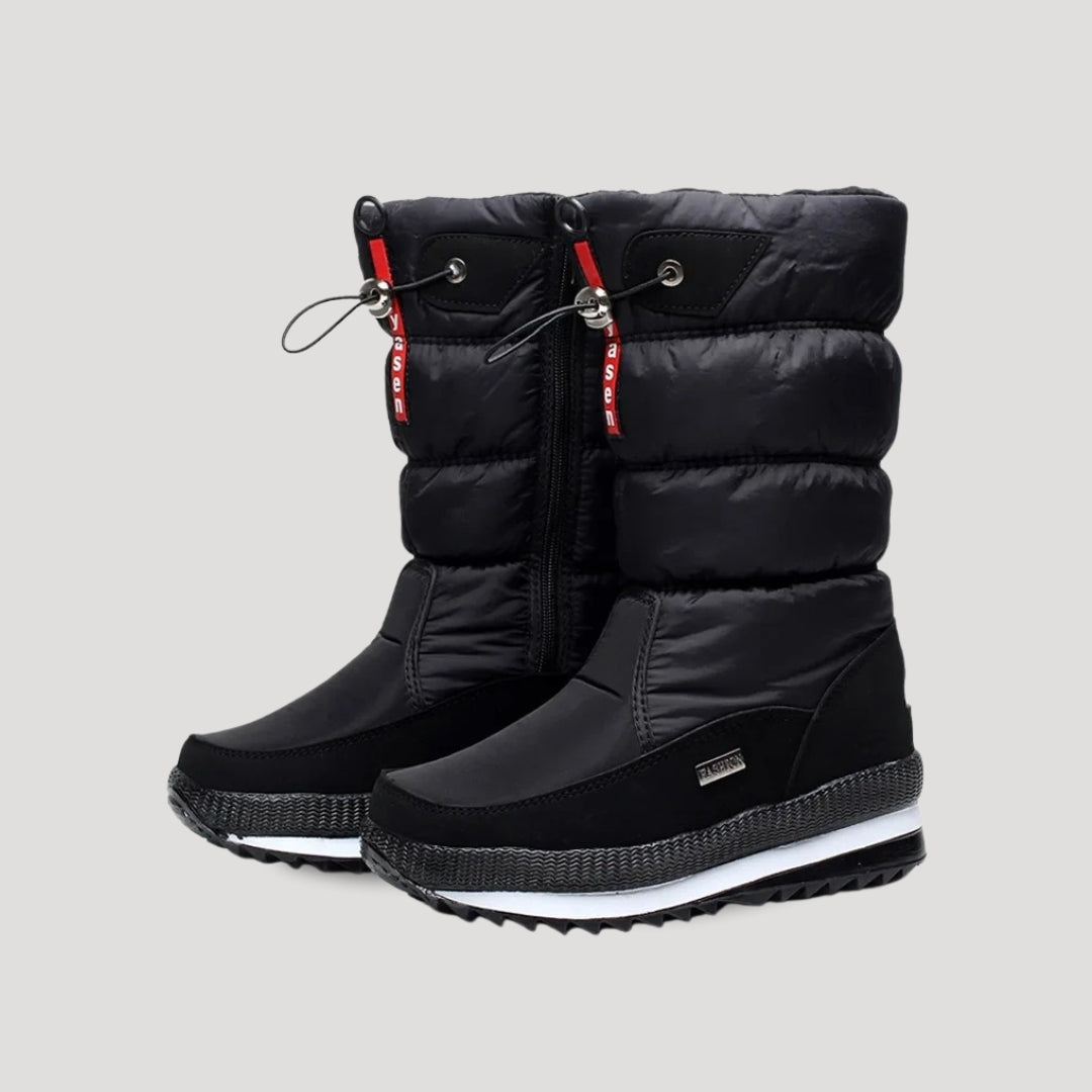 Bottes femme hiver imperméables isolées antidérapantes pour grand froid