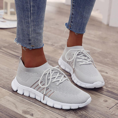 Femmes Baskets Orthopédiques Flyknit Respirantes