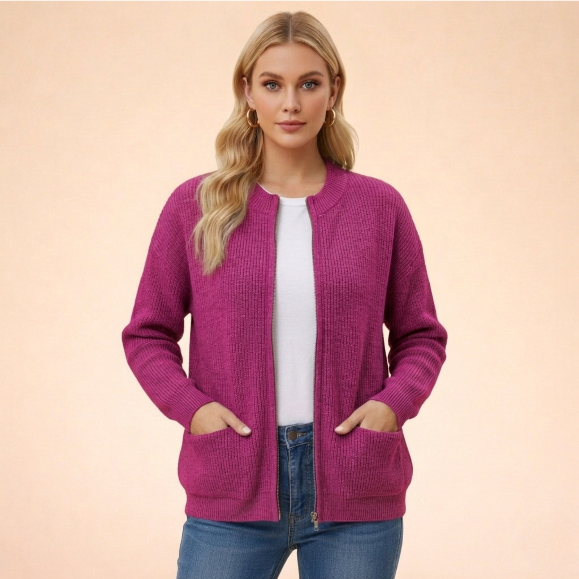 Cardigan tricot | Doux et élégant | Confort intemporel