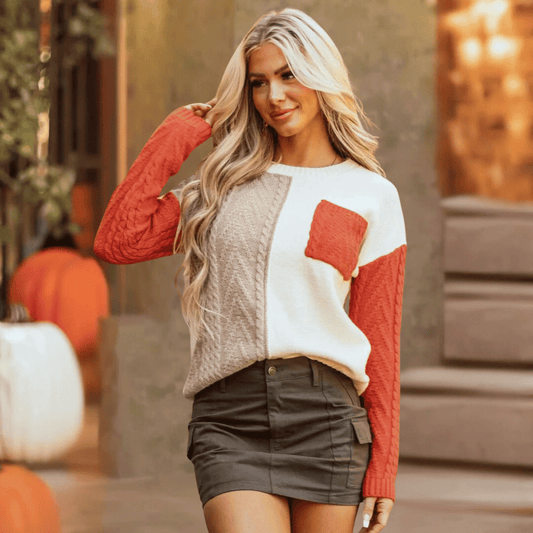 Pull Daisy-Pull Col Roulé pour Femme-PARIS FEMME