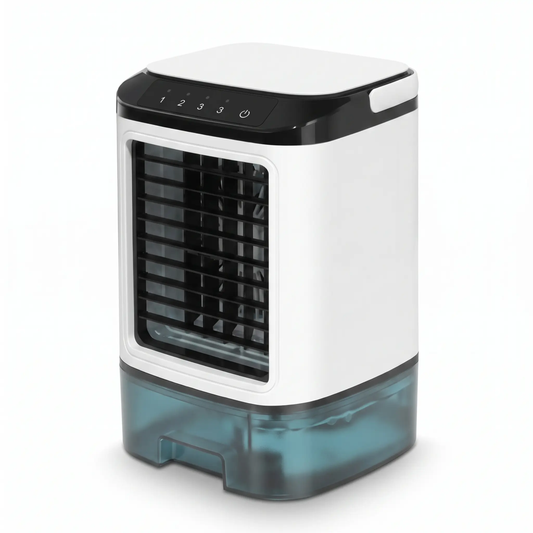 Quinn | Climatiseur portable 3 vitesses avec refroidissement ultrasonique