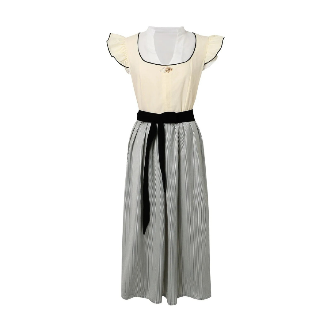 Robe Dirndl Femme - Robe Trachten Respirante - Célébrations Oktoberfest