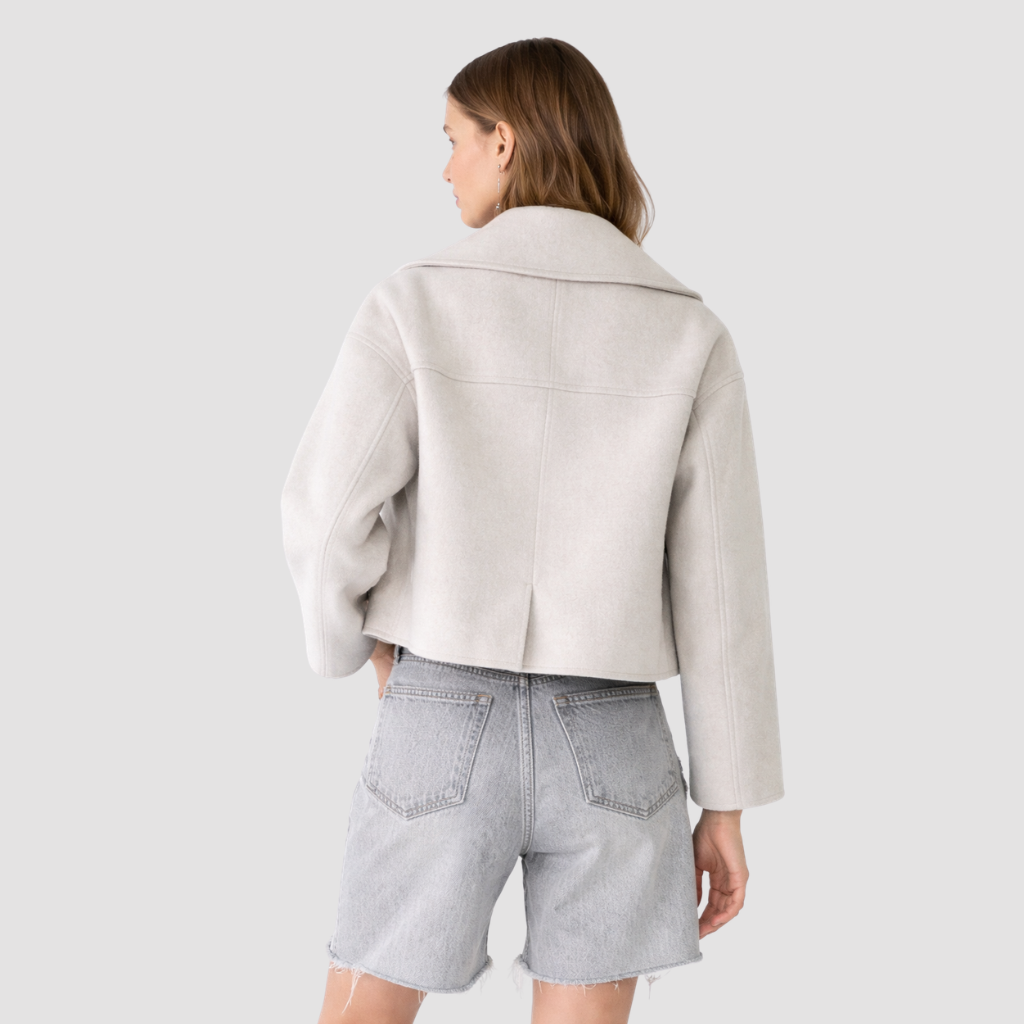 Blazer Double-Breasted Korte | Veste de Qualité Premium