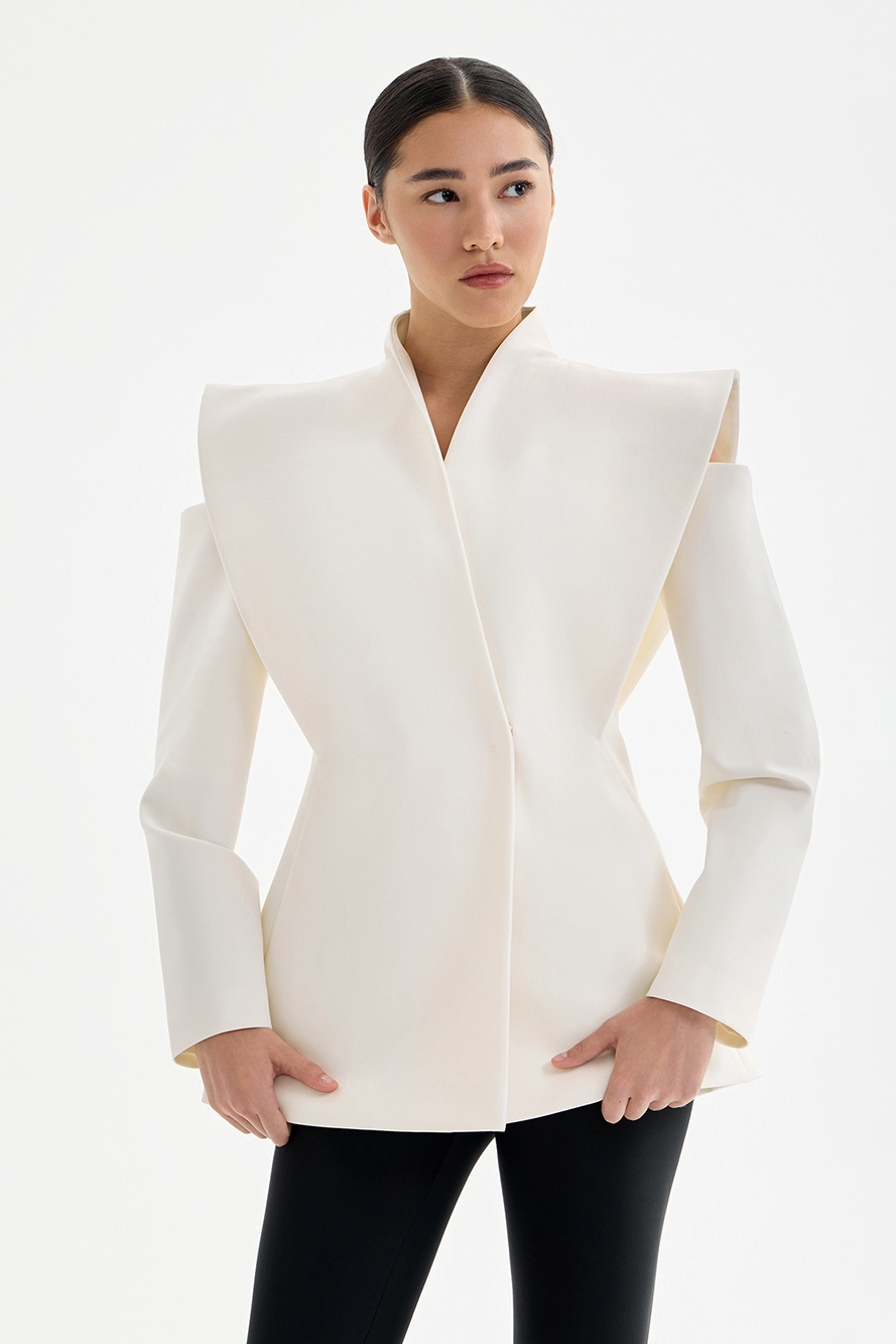 Blazer femme | Épaules structurées, coupe ajustée
