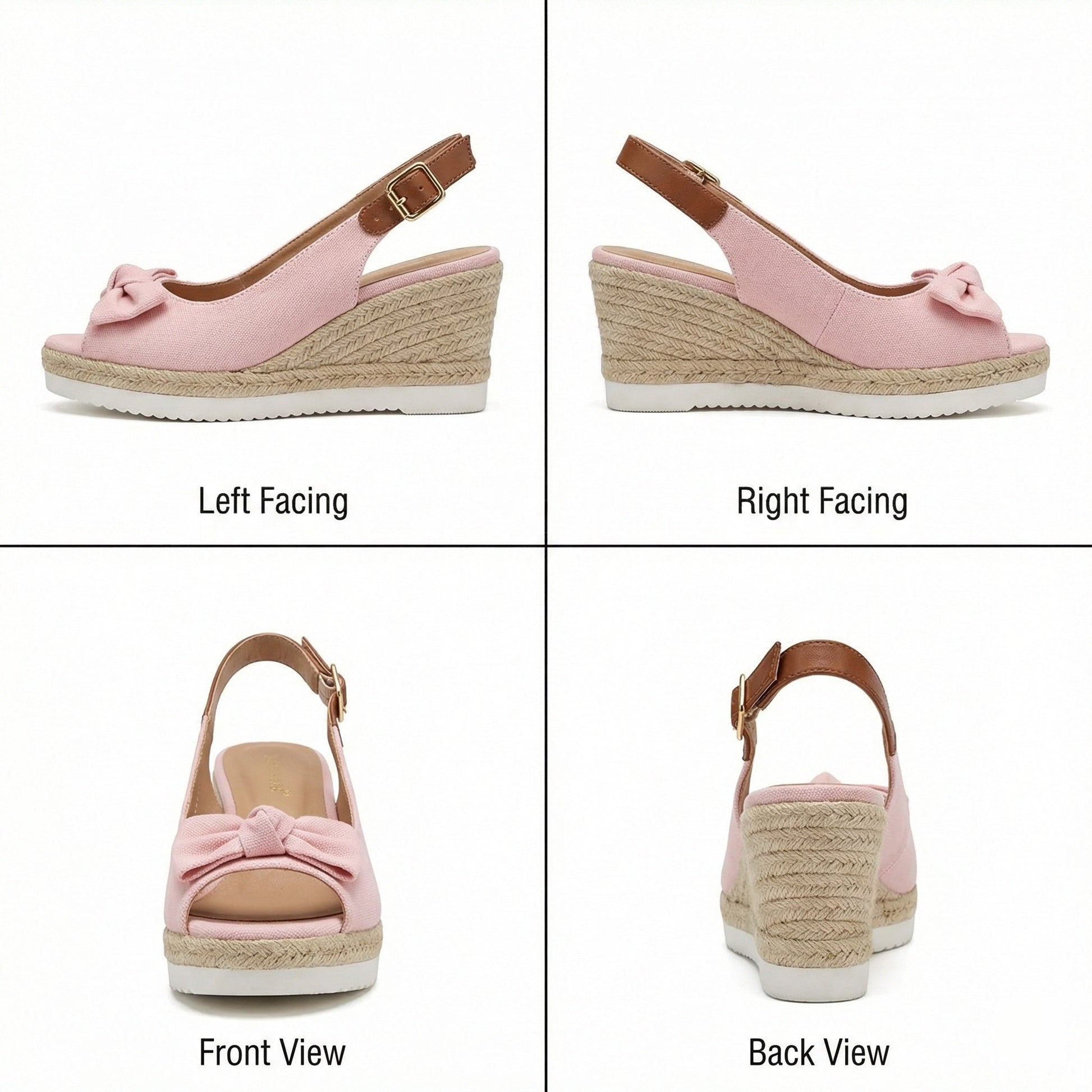 Sandales Confort Femme | Bride Réglable, Semelle Compensée | Style Estival