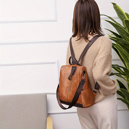 Sac à dos femme | Protection antivol, végan | Urbain