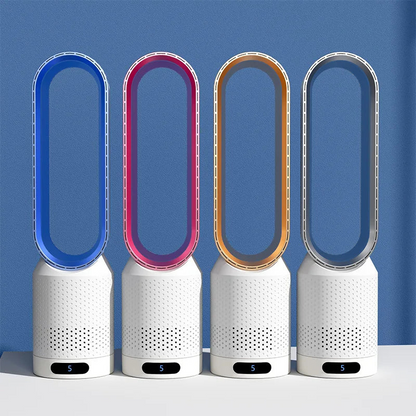 Purificateur d'air portable | Filtre HEPA, filtre à charbon | Ventilateur sans pales