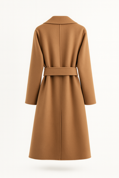 Veste de Transition Femme | Laine, Ceinture | Style Classique