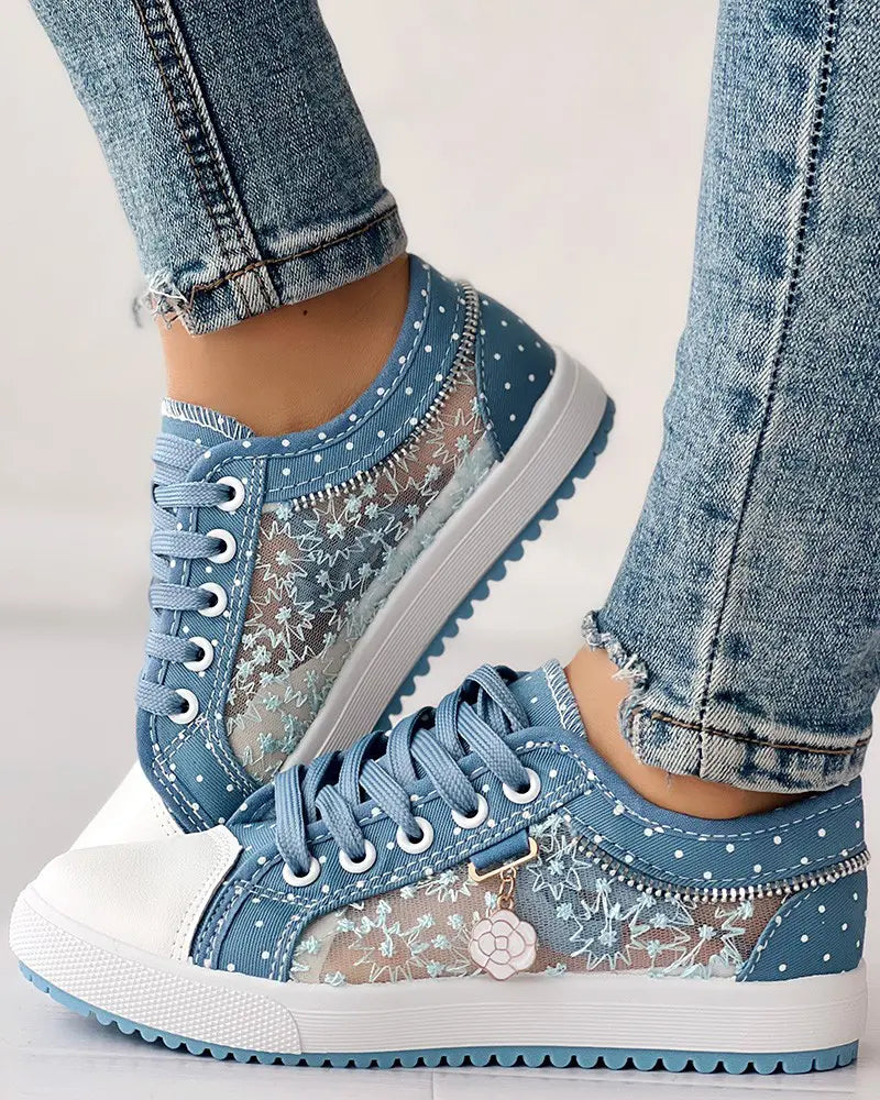 Lara Baskets Ultra Confortables Femme-CHAUSSURES ORTHOPÉDIQUES-PARIS FEMME