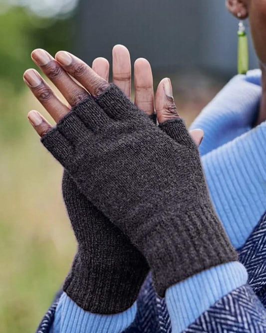 Gants unisexes à doigts coupés thermiques-ACCESSORIES-PARIS FEMME