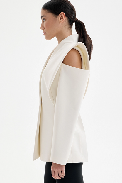 Blazer femme | Épaules structurées, coupe ajustée