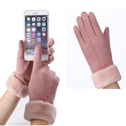 Gants hiver femme maille tactile | Imperméables isolés thermiques