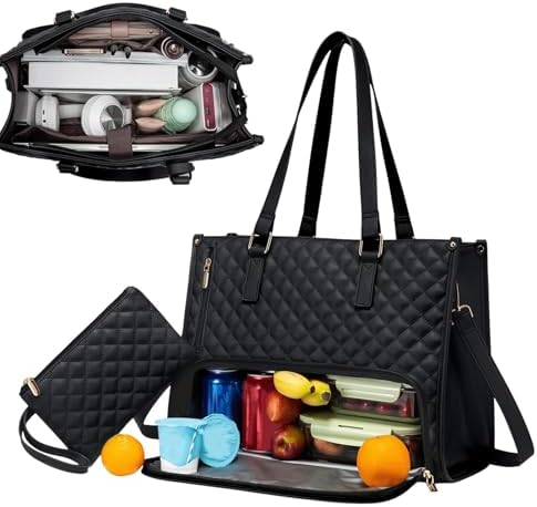Sac à déjeuner isotherme | Ordinateur portable 2-en-1 | Travail et voyage