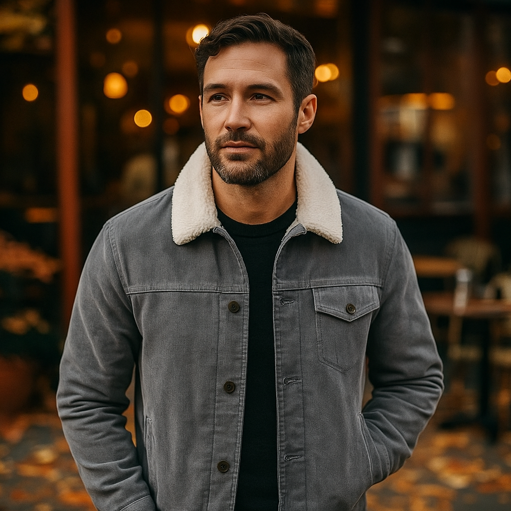 Parisfemme - Veste d'hiver homme - Imperméable - Matelassée - Capuche - Chaude