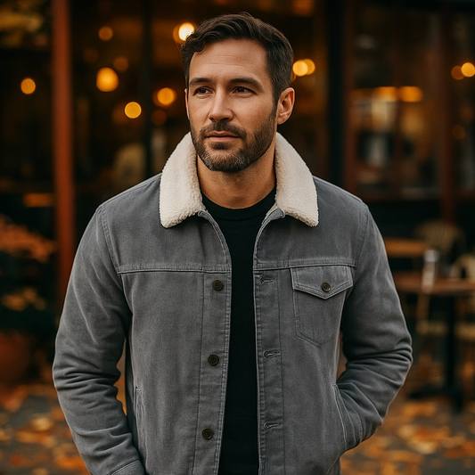 Parisfemme - Veste d'hiver homme - Imperméable - Matelassée - Capuche - Chaude