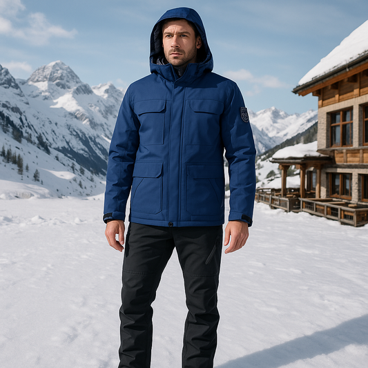 Skijacke für Herren Frostmark Premium – winddichte und wasserdichte Kombination