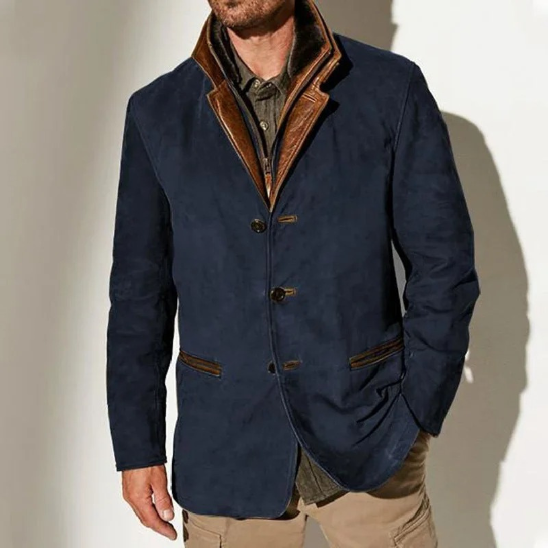Manteau Casual Homme - Vintage Hiver - Élégant & Chaud