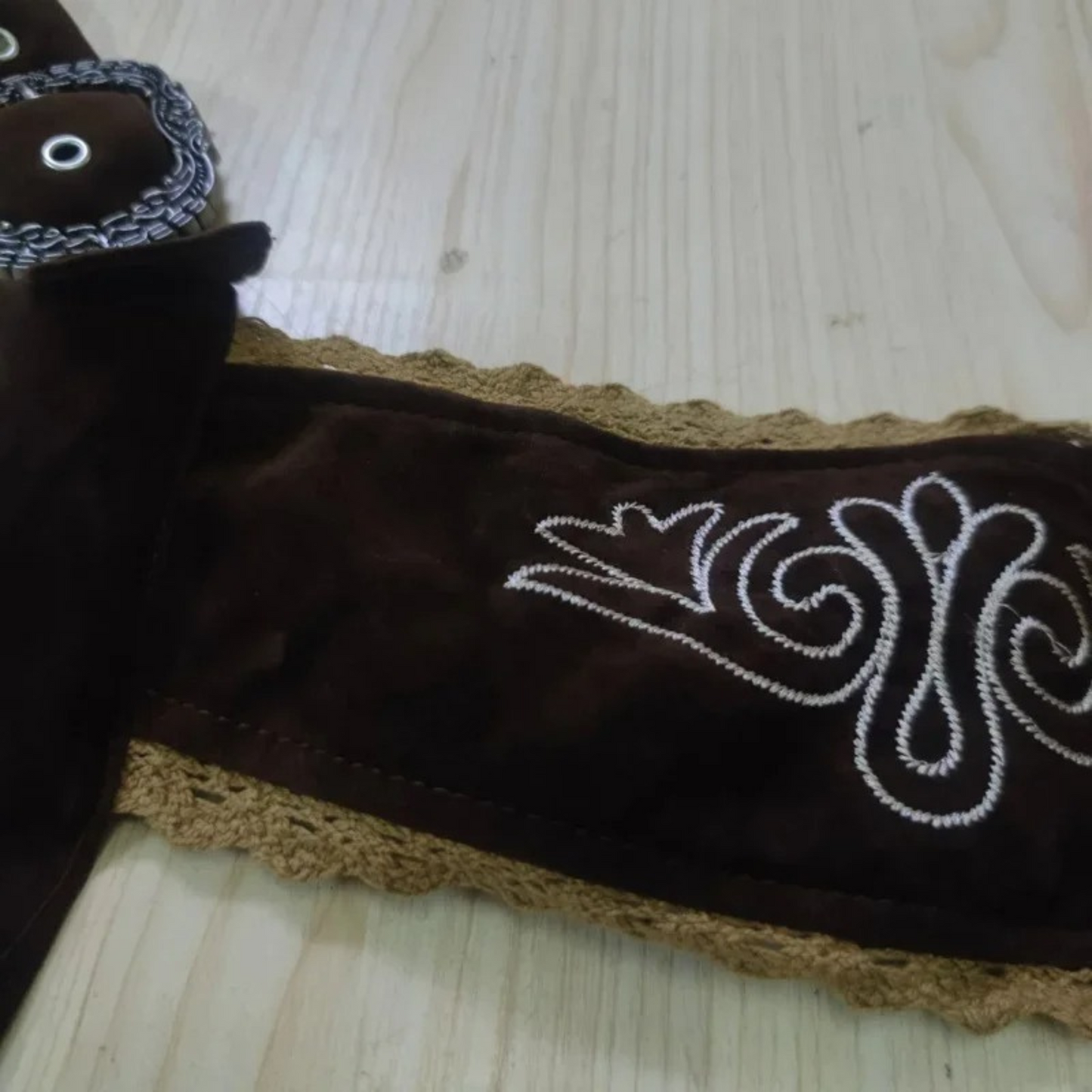 Herren Lederhosen - Cuir de haute qualité - Bretelles & Chemise - Tenue traditionnelle de fête