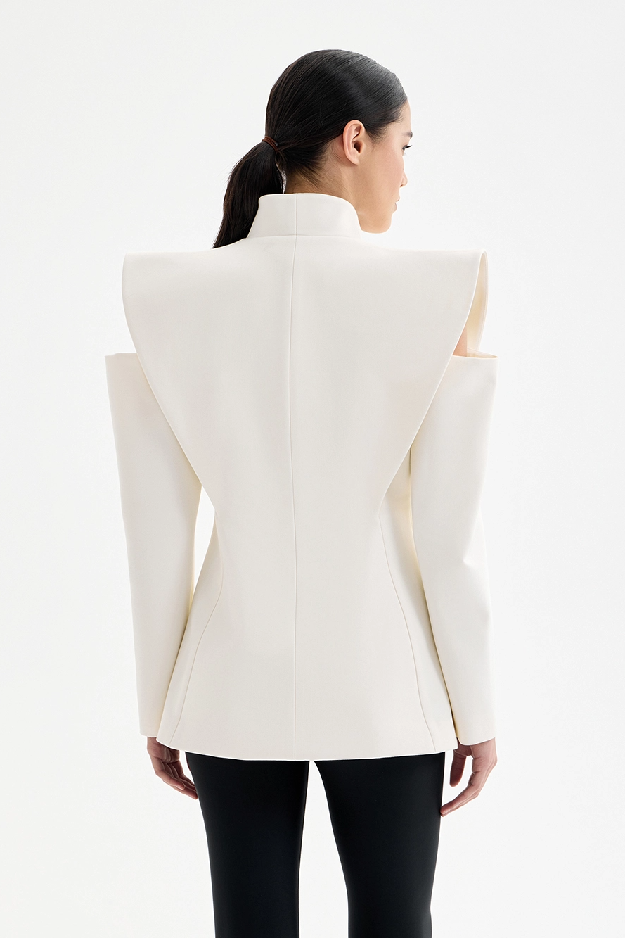 Blazer femme | Épaules structurées, coupe ajustée