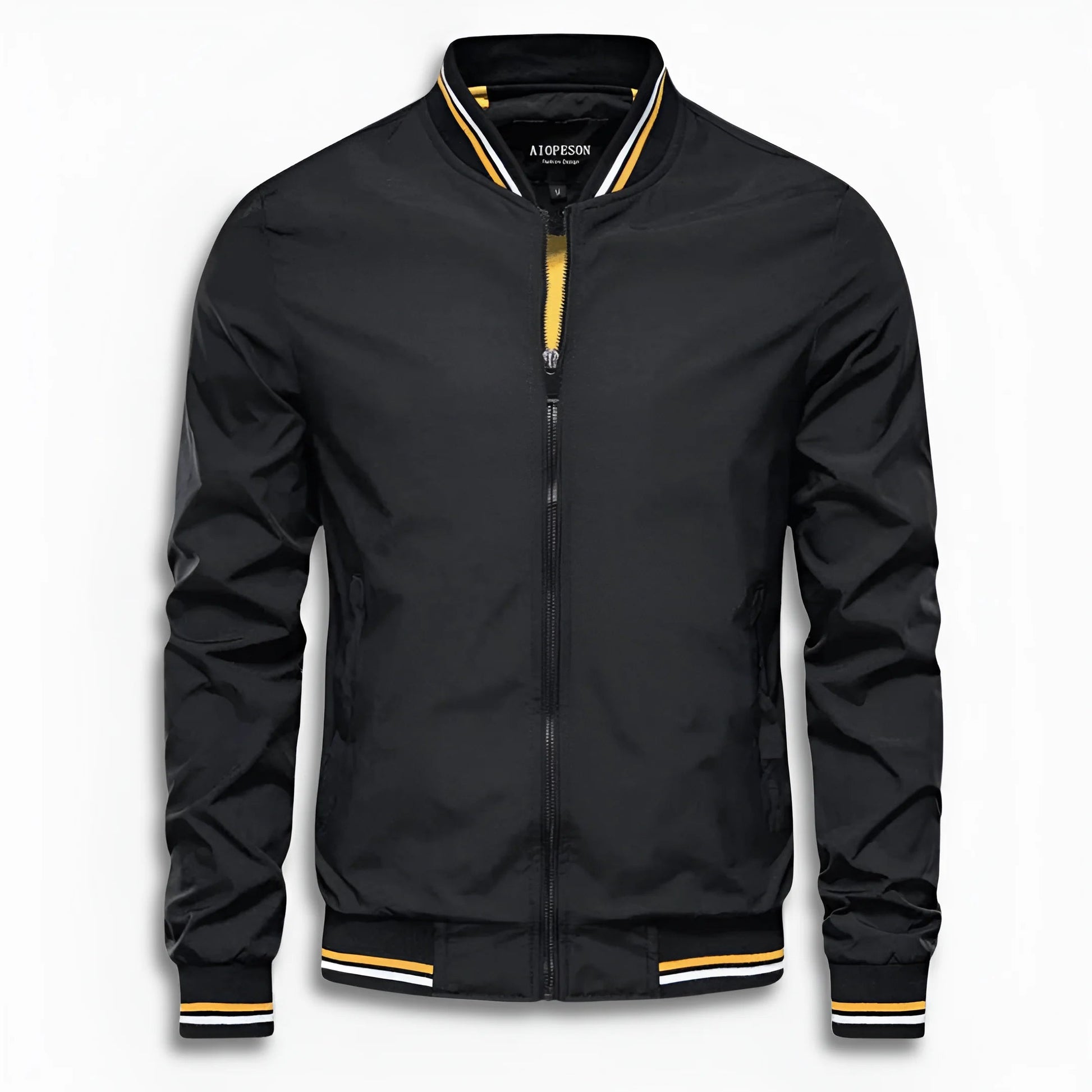 Veste de transition pour homme | Imperméable, col montant
