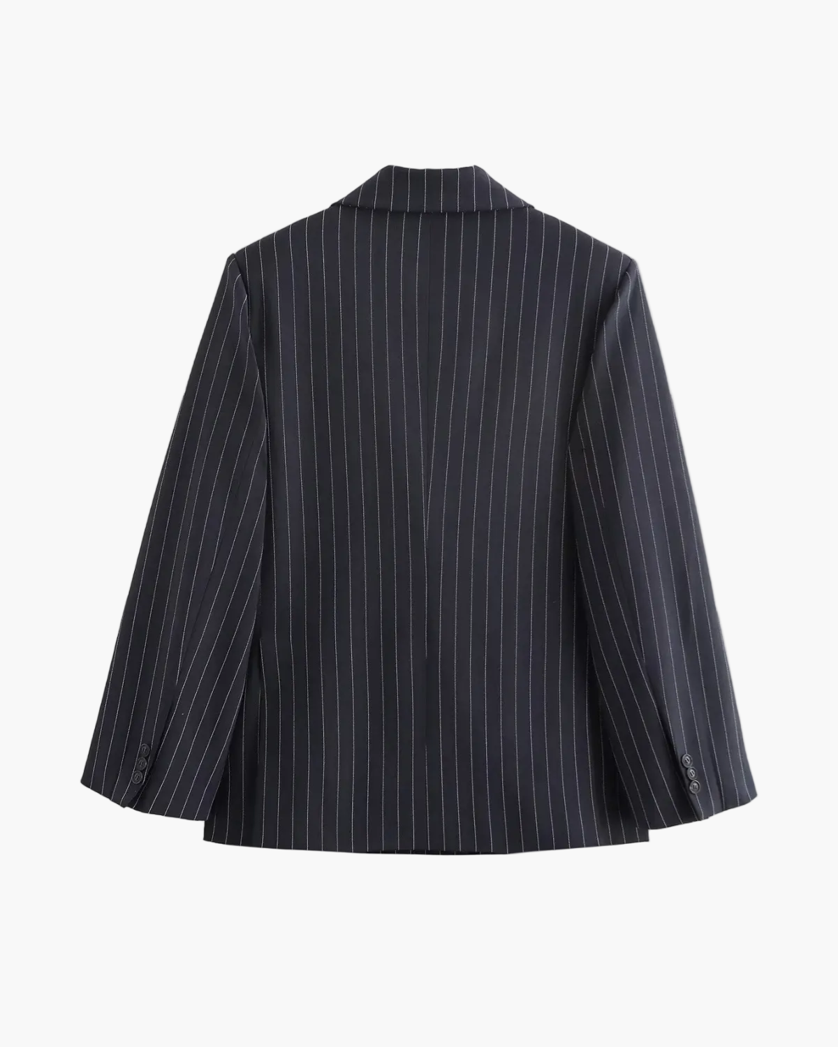 Blazer Rayures Femme | Coupe Ample, Double Boutonnage