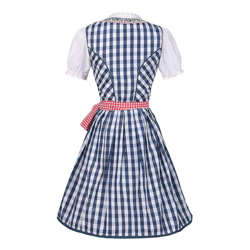 Robe Dirndl Femme - Matériau Respirant - Style Oktoberfest