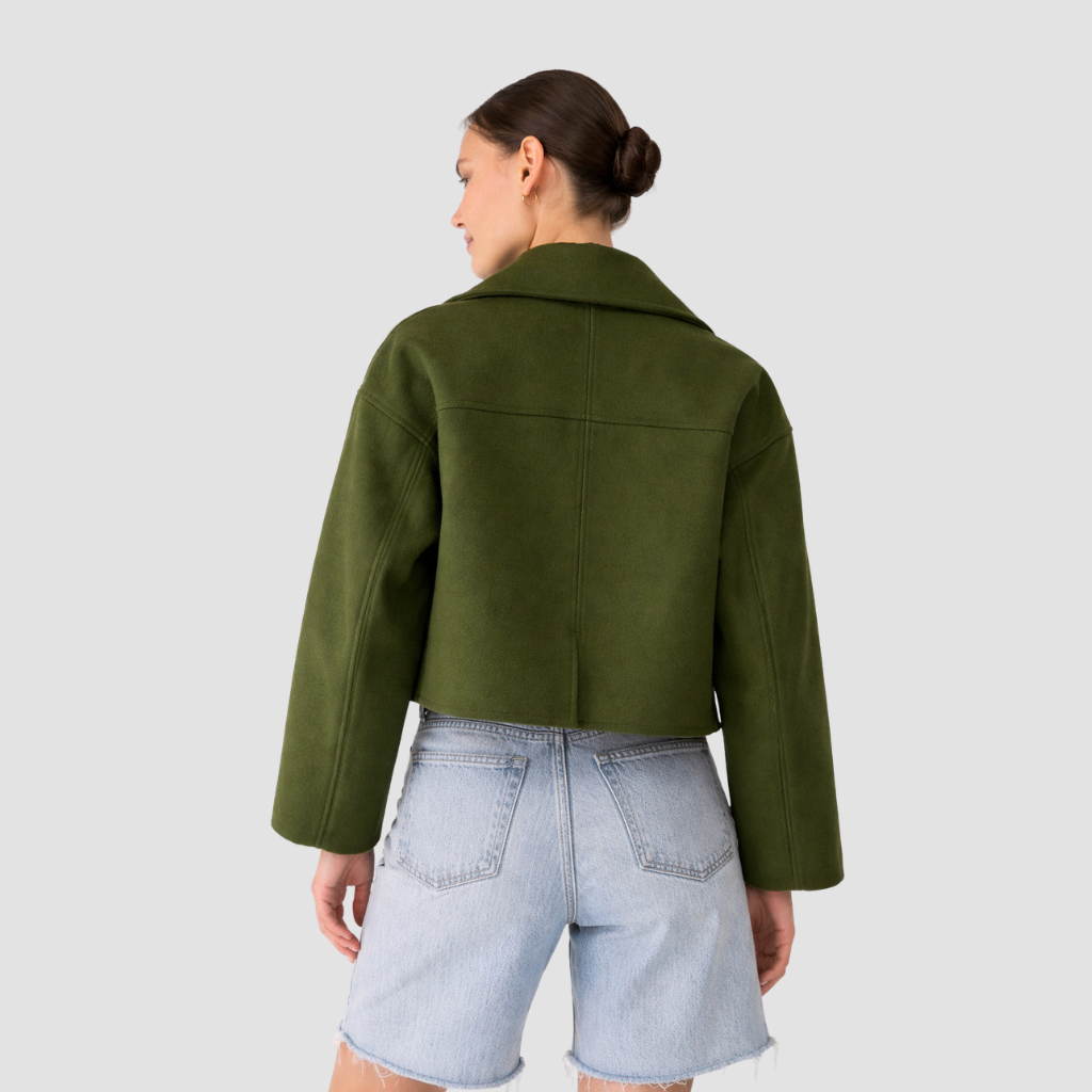 Blazer Double-Breasted Korte | Veste de Qualité Premium