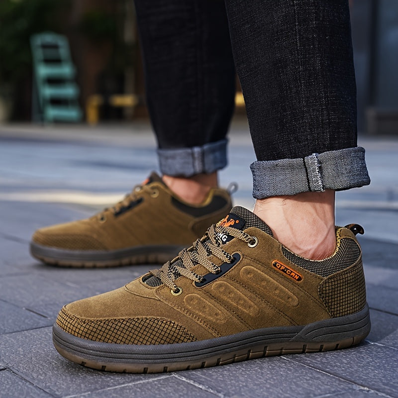 Chaussures de randonnée homme - solides - lacées