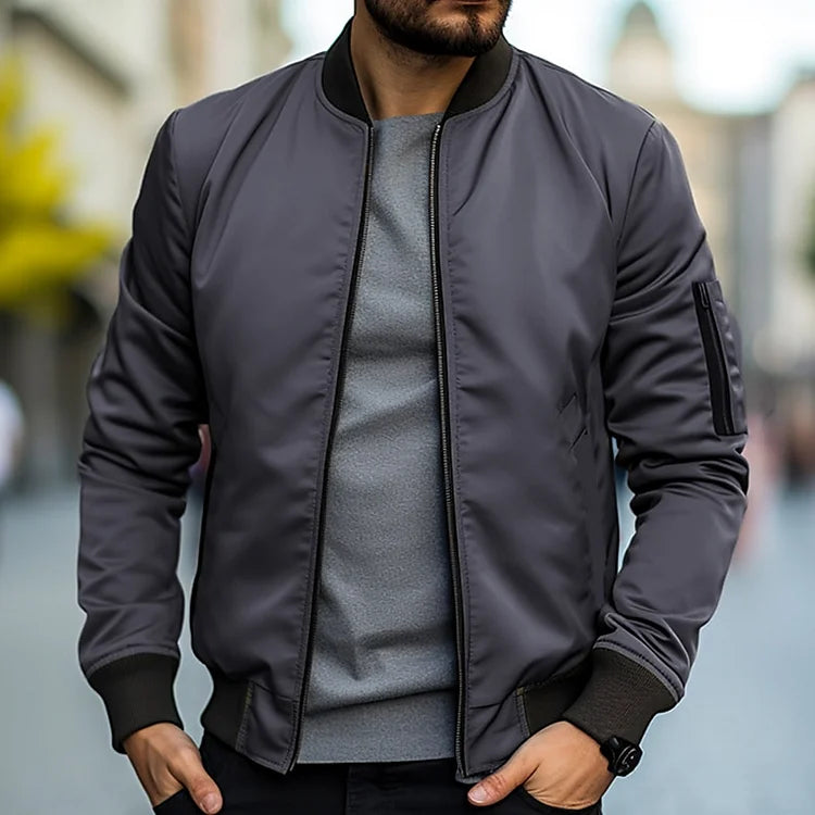 Veste Bomber Harold - Légère - Élégante - Confortable - Style Moderne