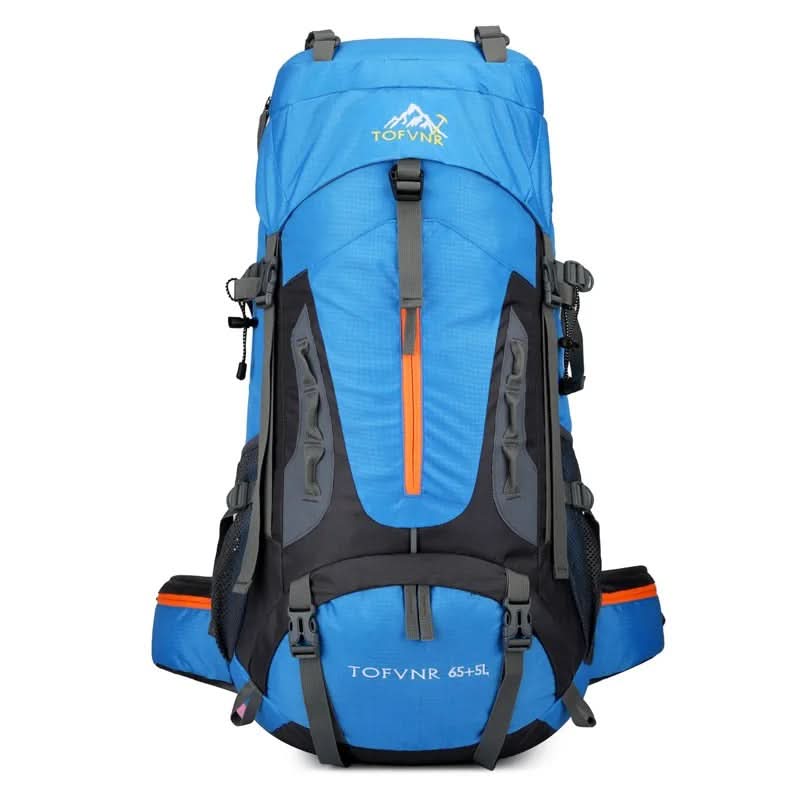 Sac à dos de randonnée 60L | Imperméable, ajustable | Pour la randonnée et les aventures