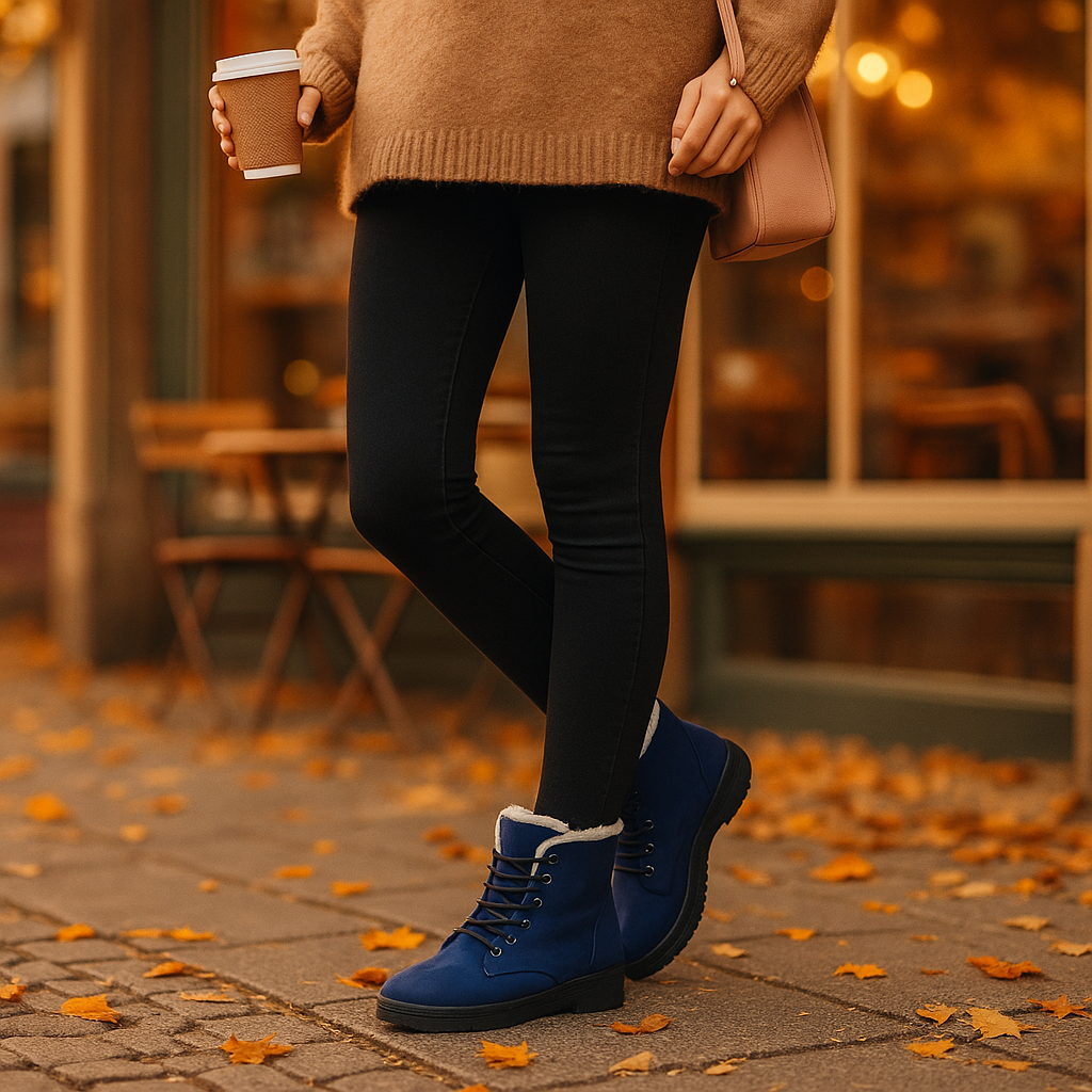 Yanah - Bottines Dames - Chaleureuses - Confortables