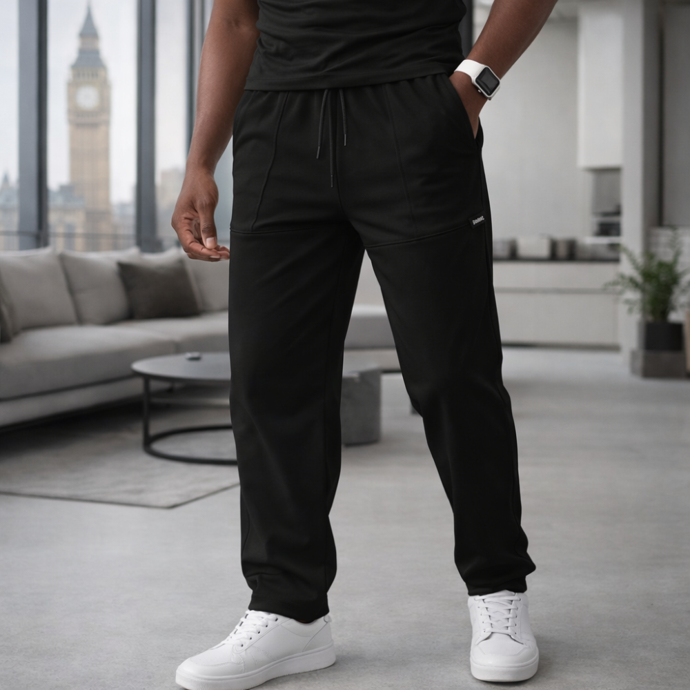 Pantalon Jogging Homme Relaxed Casual Confort Quotidien