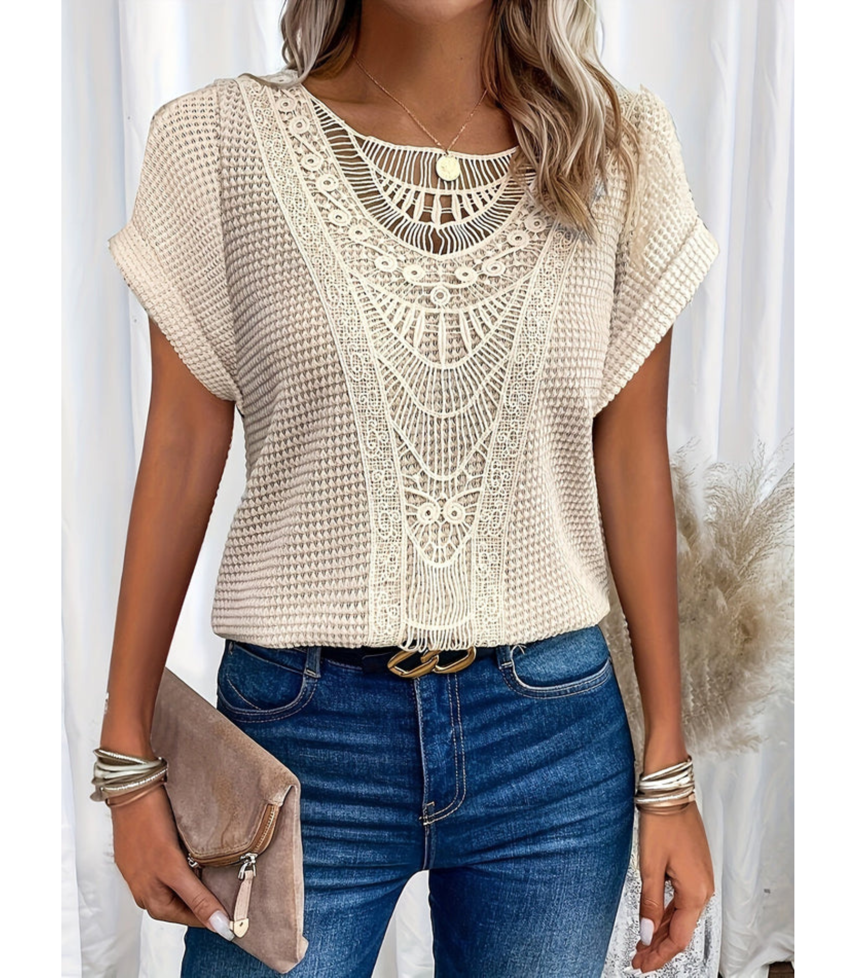 Madelief - Chemisier - Style élégant - Confortable à porter - Parfait pour toutes les occasions-Dames blouse-PARIS FEMME