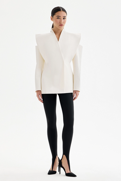 Blazer femme | Épaules structurées, coupe ajustée