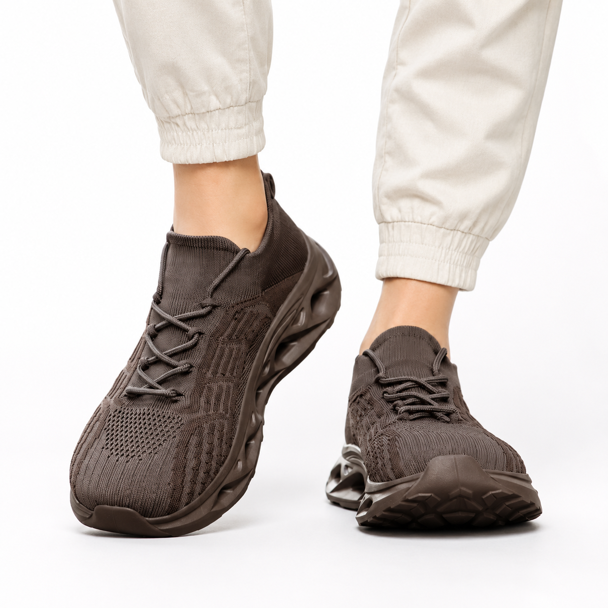 Chaussures de marche orthopédiques | Bout large, semelle flexible