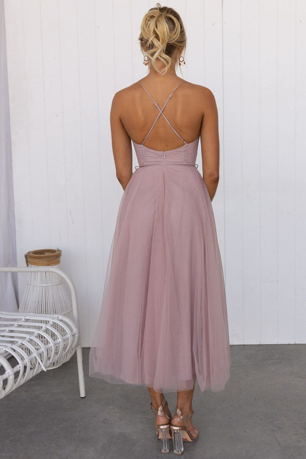 Robe Maxi Féérique - Tulle Élégante - Longue de Soirée