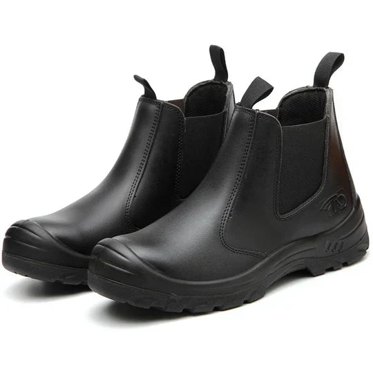 Bottes de Caoutchouc | Orthopédiques de Travail | Noir